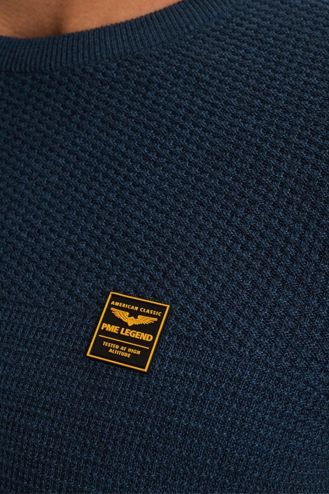 PME legend r-neck cotton mouline